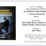 FIRENZE: Questura – Presentazione del libro di Antonio Manganelli