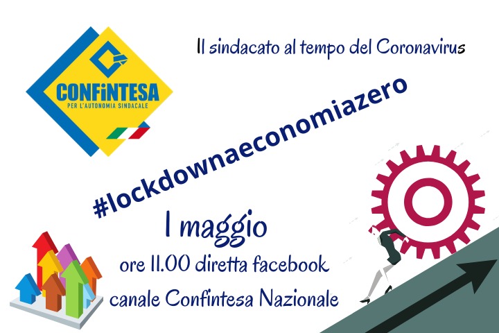 1° Maggio in diretta con noi: stiamo insieme nella nostra grande piazza virtuale perché nessun lavoratore si senta solo